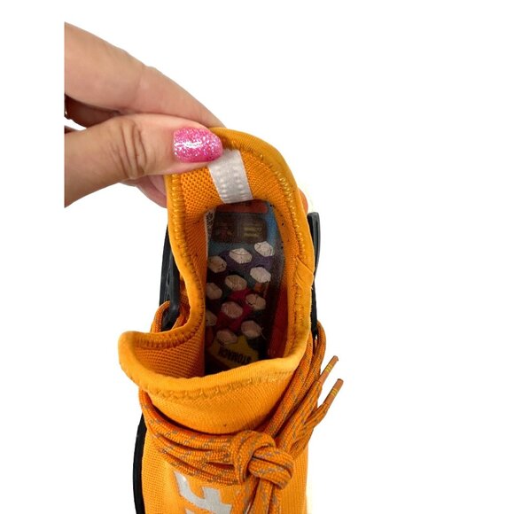 Adidas Human Race Pharrell Williams HUE MAN Shoes Mens 8 Laces ART BB3070 Orange - Picture 9 of 16